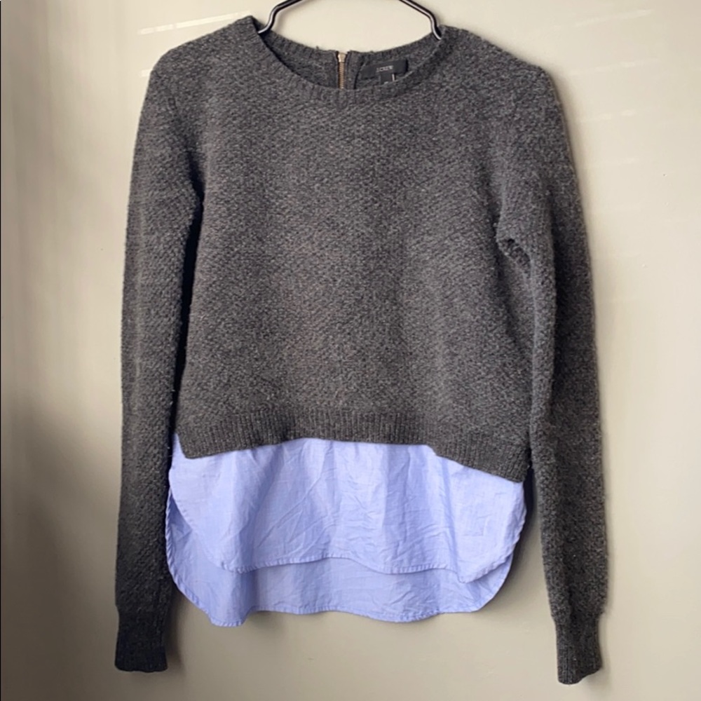 Jcrew 100% Wool Sweater